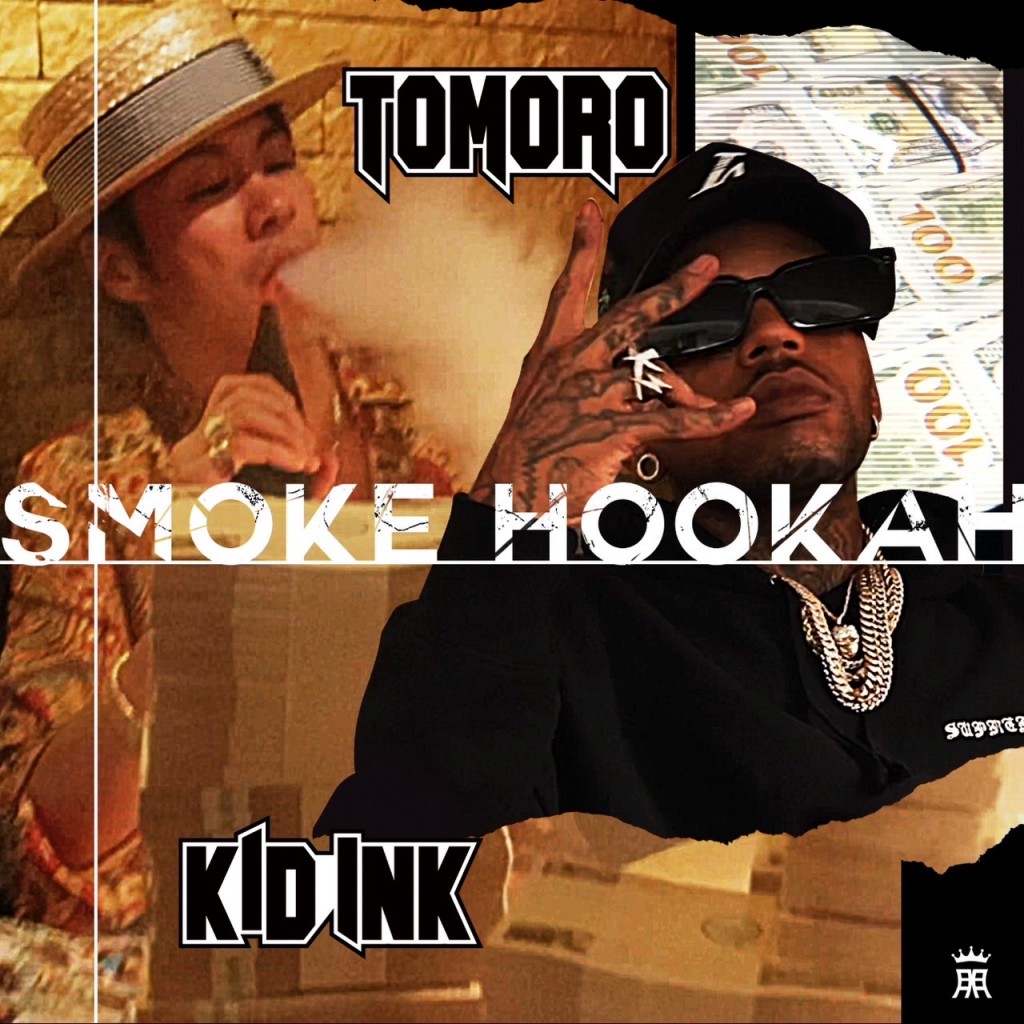 TOMORO, KIDF INK - SMOKE HOOKAH art work